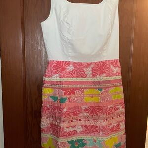 Lily Pulitzer vintage Dress with Floral Patterns